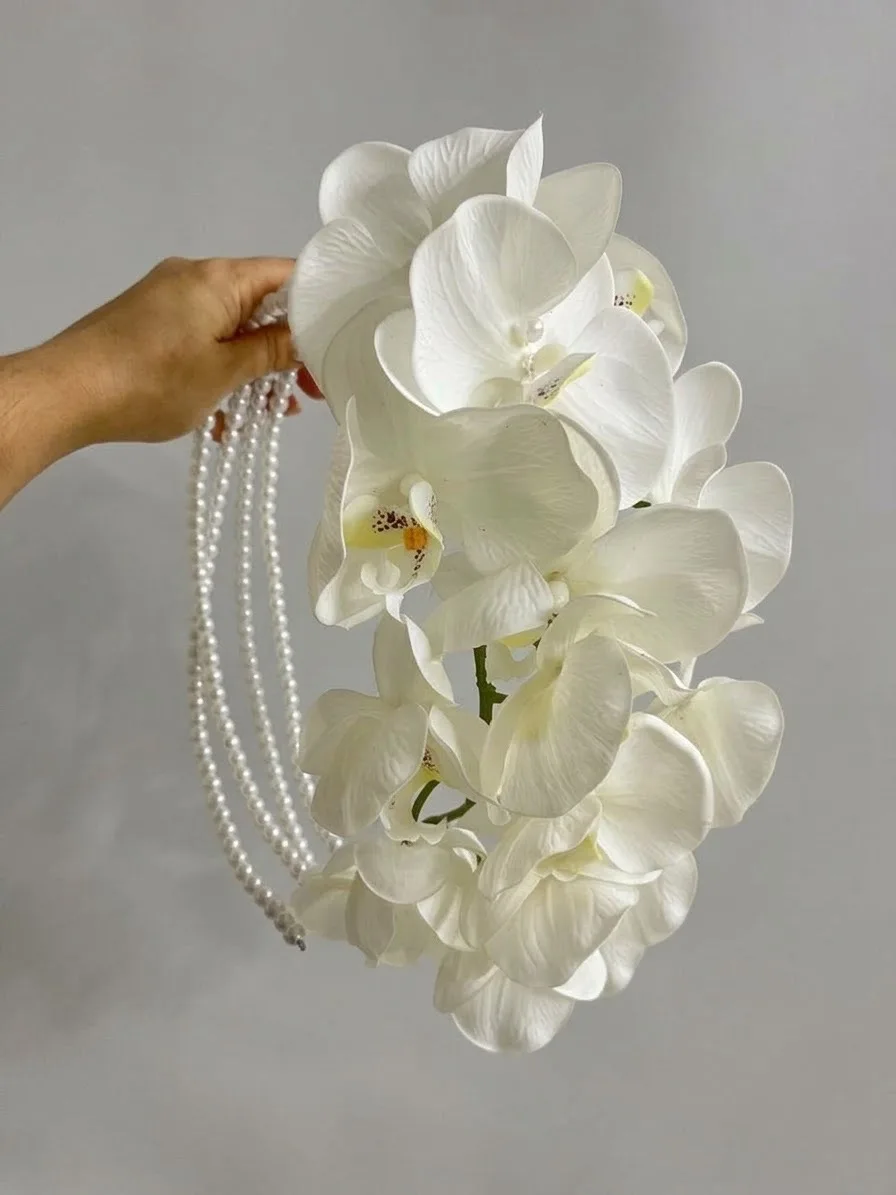 Orchid Bridal Wedding Bouquet 2