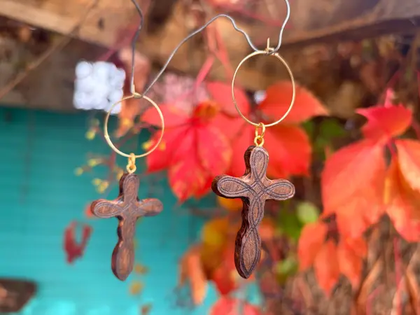 Cross Earrings