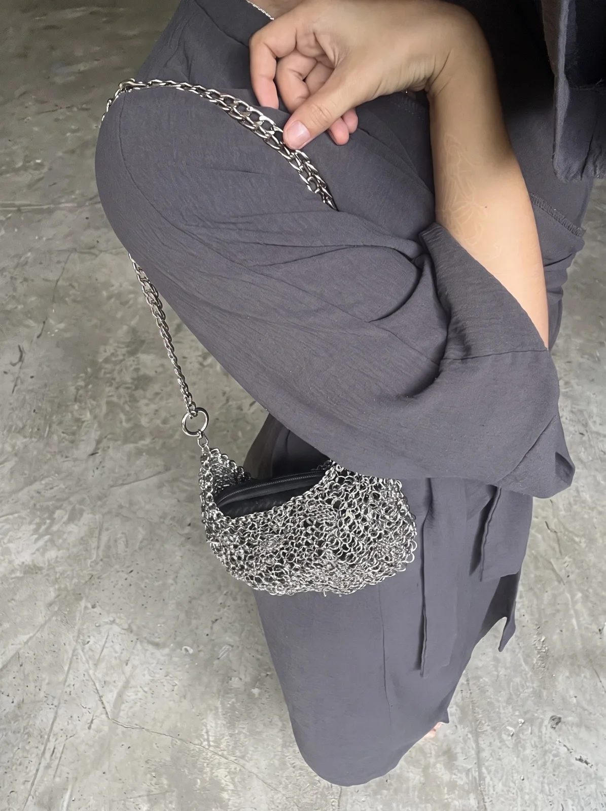Chainmail bag Ella 3