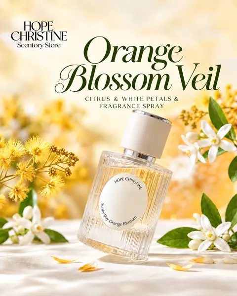 Orange Blossom Veil
