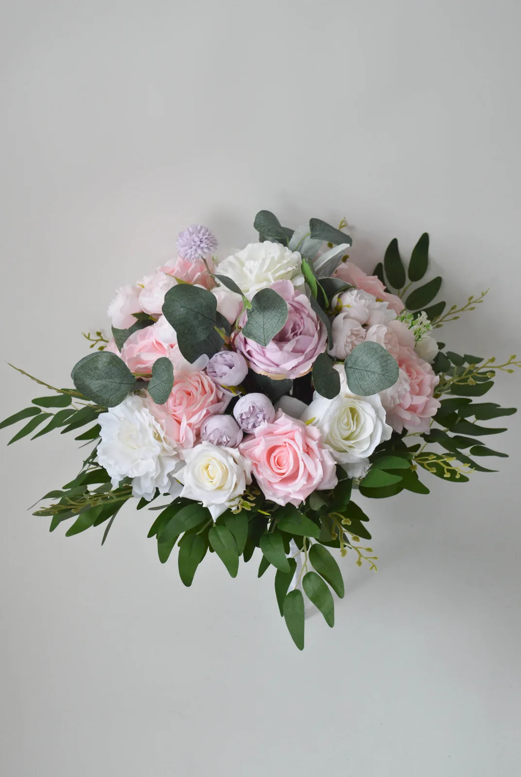 Handmade Silk Bridal Bouquet, Romantic Wedding Flowers 3