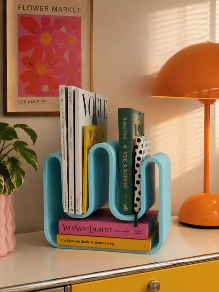 Wave Magazine Rack