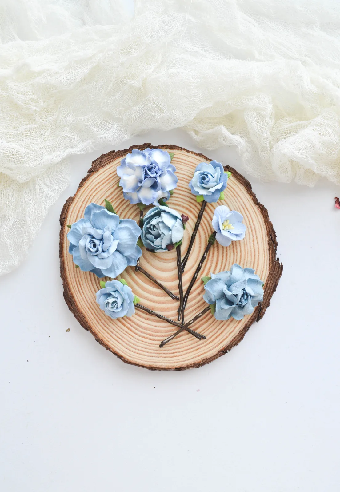 Blue Hair Clip 4