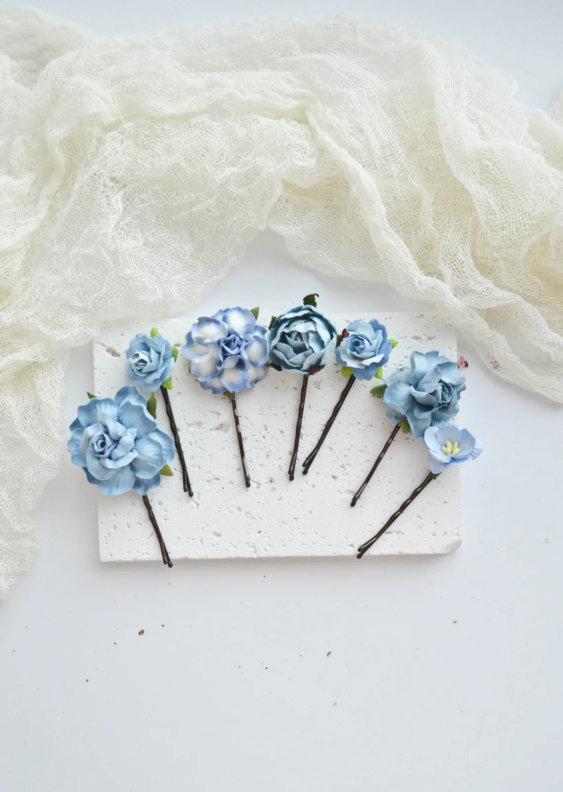 Blue Hair Clip 2