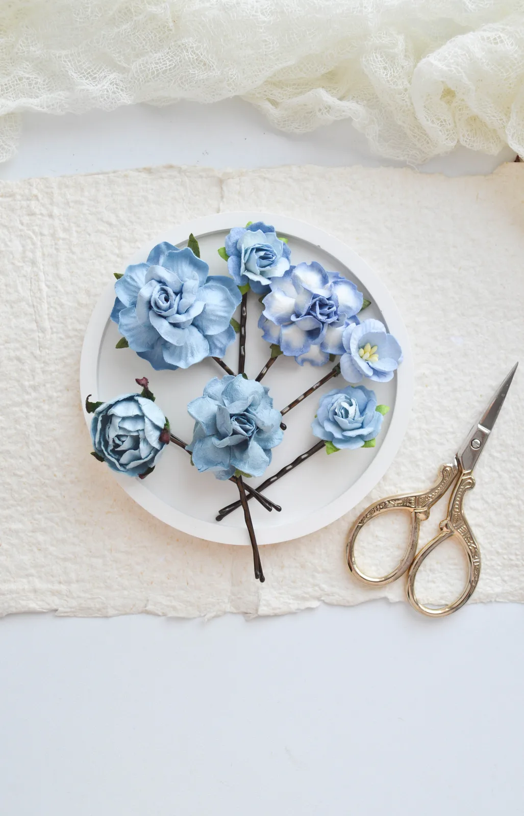 Blue Hair Clip 5
